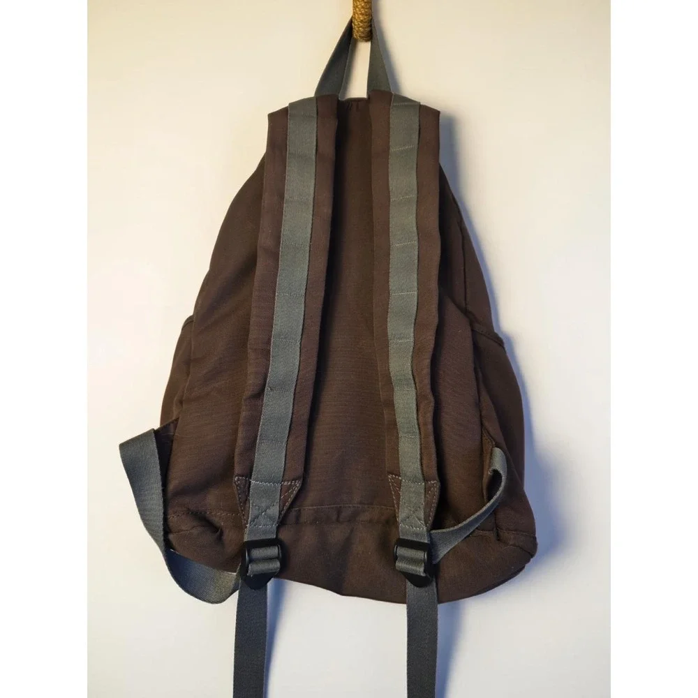 State Backback Evans Double Pocket Limited Edition Brown Gray Adult Size Laptop